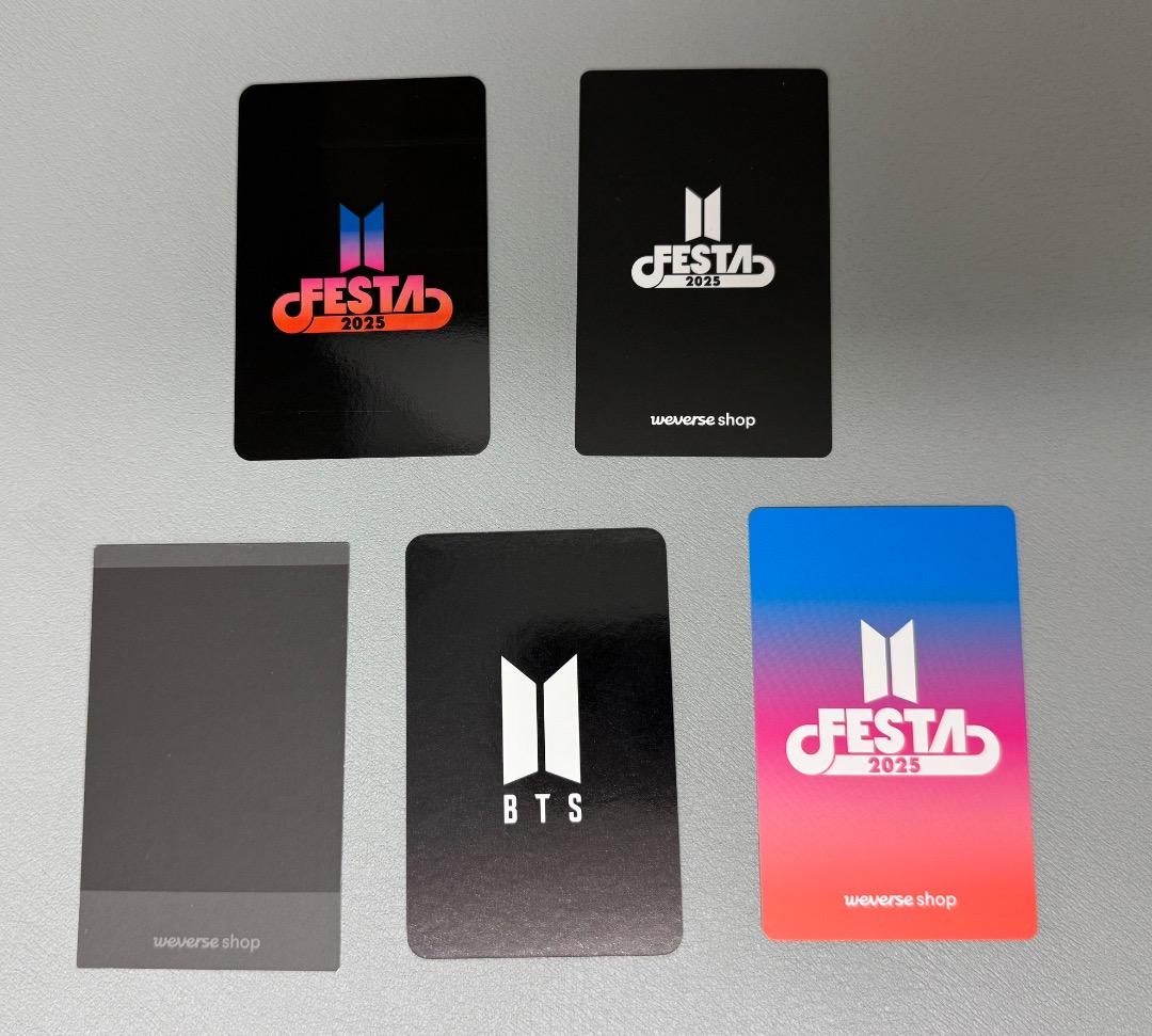 BTS 2025 FESTA ジョングク トレカ