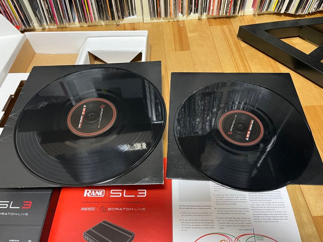 SCRATCHLIVE SL3 RANE seratoスクラッチライブ　ガイド本