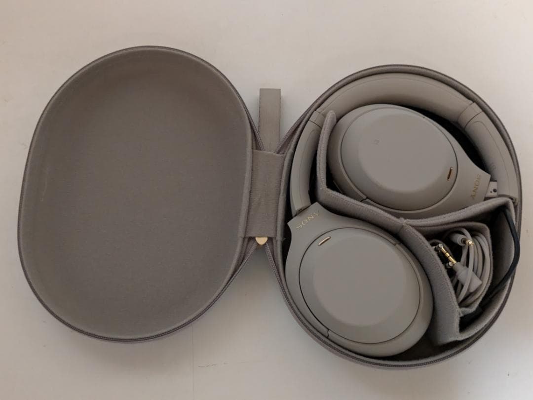 SONY WH-1000XM4 ヘッドホン シルバー