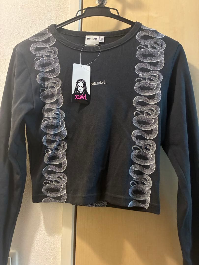 X-girl ×HYSTERIC GLAMOURコラボTシャツ長袖