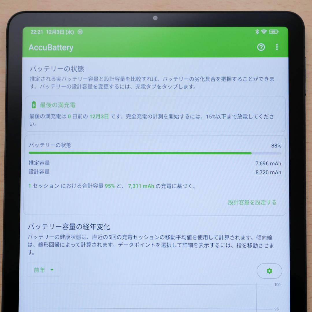 Xiaomi Pad 5 128GB コズミックグレー