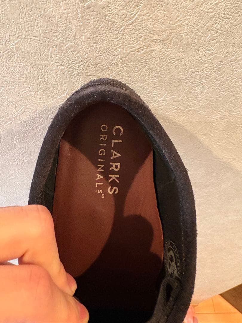 CLARKS Wallabee ブラック 8.5