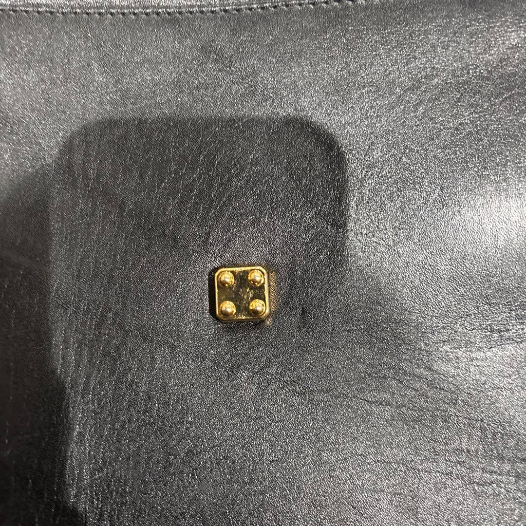 ロエベ アマソナ50レザーボストンバッグ ブラック