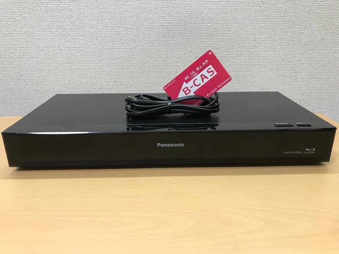 パナソニック ブルーレイレコーダー 「DMR-BRX2000」 動作品