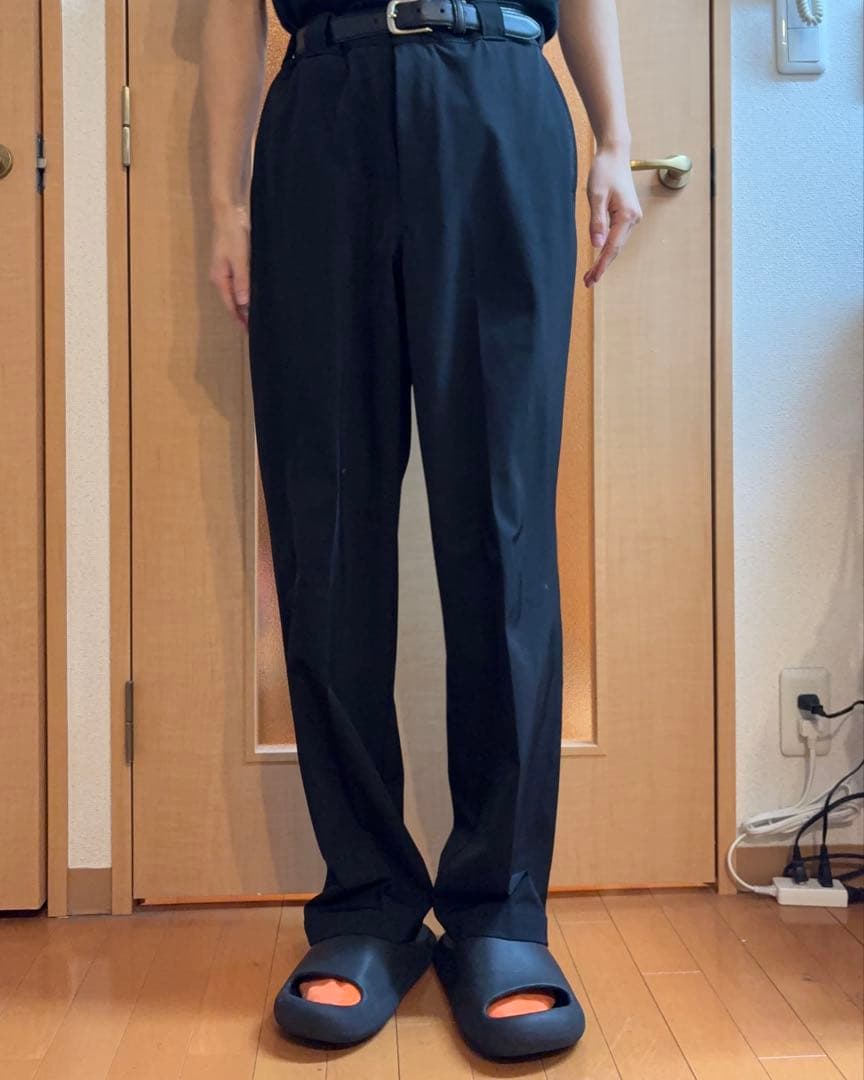 PRADA ブラック ナイロンスラックス 46 2024年 セール本日まで