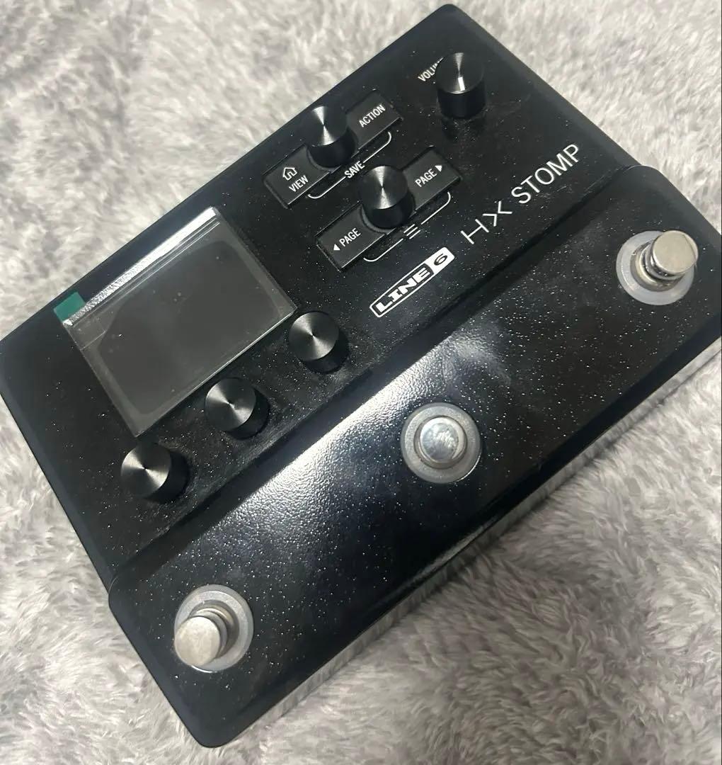 HX stomp + オヤイデDC-3398+拡張スイッチ