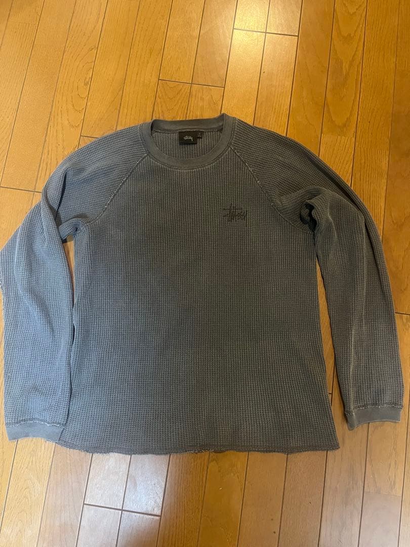 Stussy サーマル ブラック Mサイズ