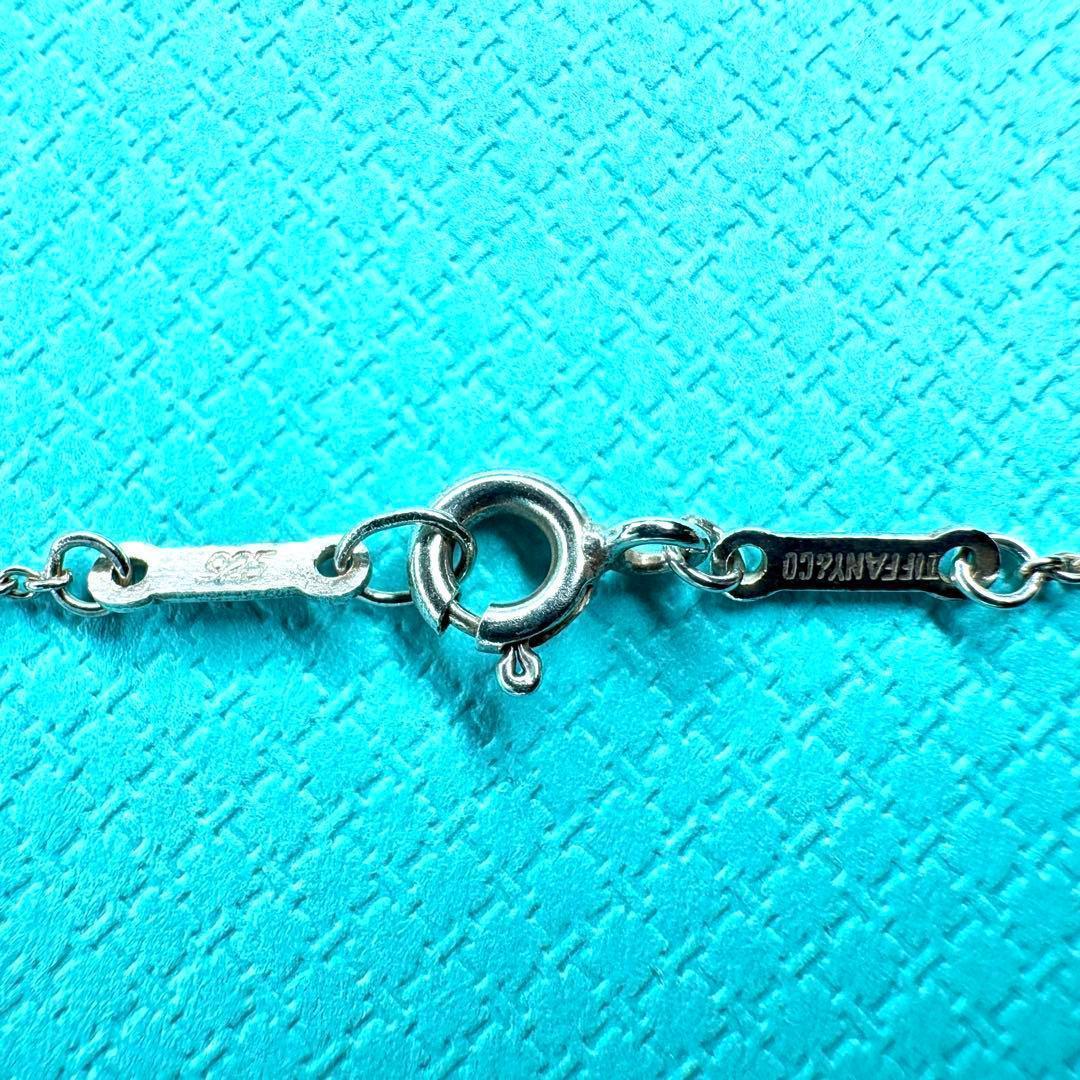 【極美品】約40cmティファニー イニシャル f F ネックレスSV925
