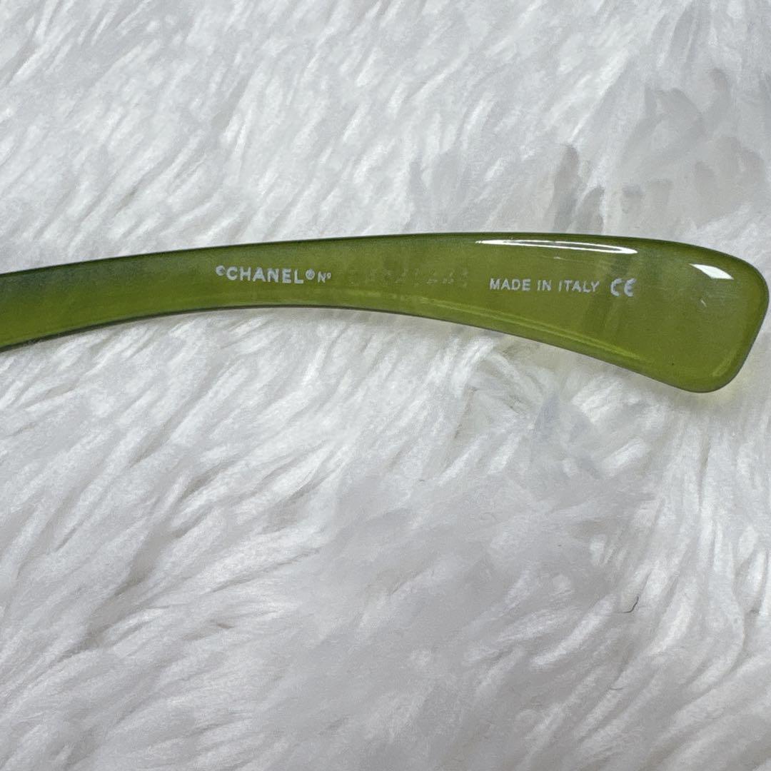 シャネル 4037ココマーク サングラス グリーン 59□15