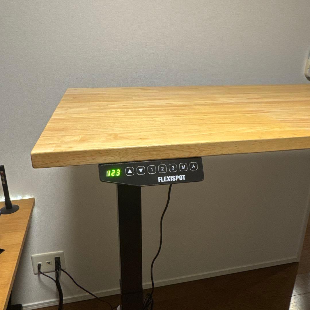 KANADEMONO 天板 × FLEXISPOT 電動昇降デスク