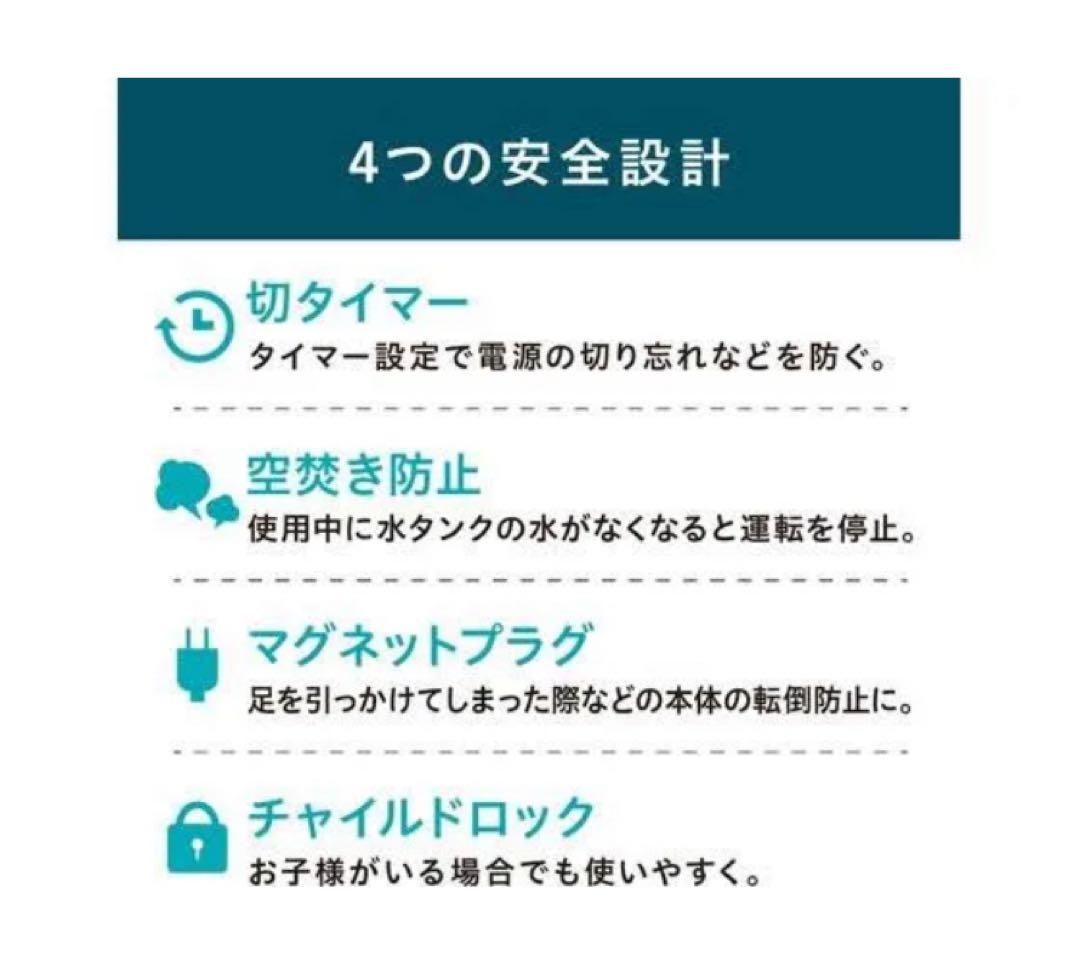 IRIS OHYAMA スチーム式加湿器 3.0L AHM-MH60-ホワイト