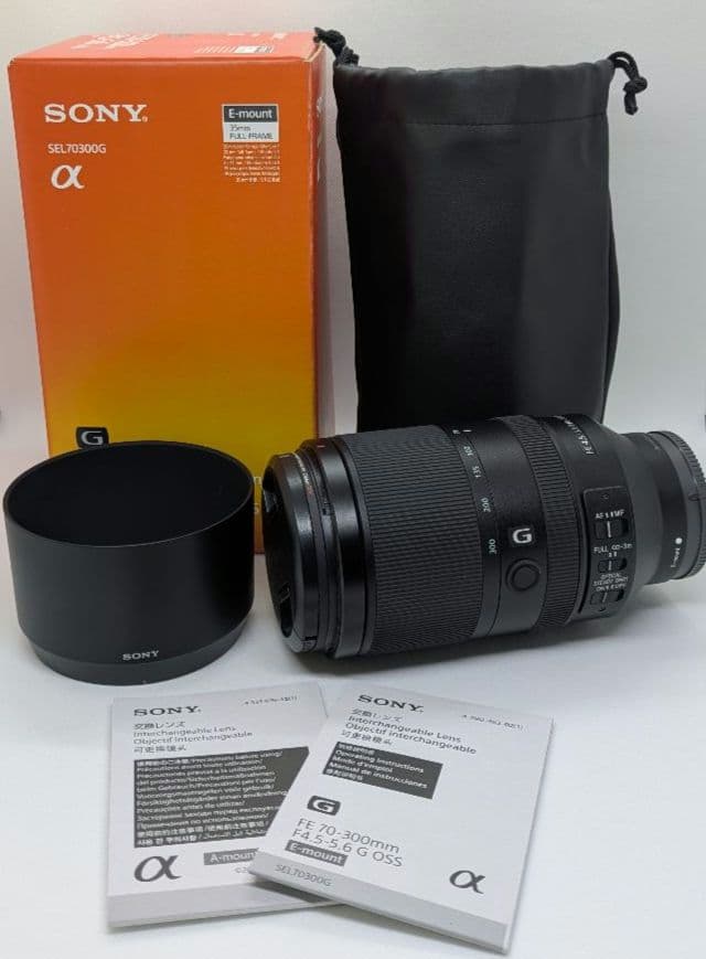 美品　Sony FE 70-300mm F4.5-5.6 G OSS