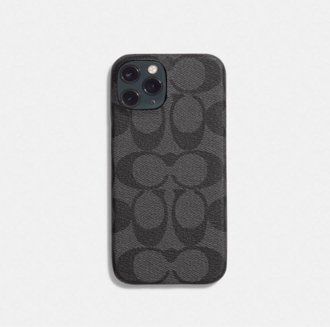 特価☘️コーチiPhone13 pro 対応 ケース C8023 GRAPHITE
