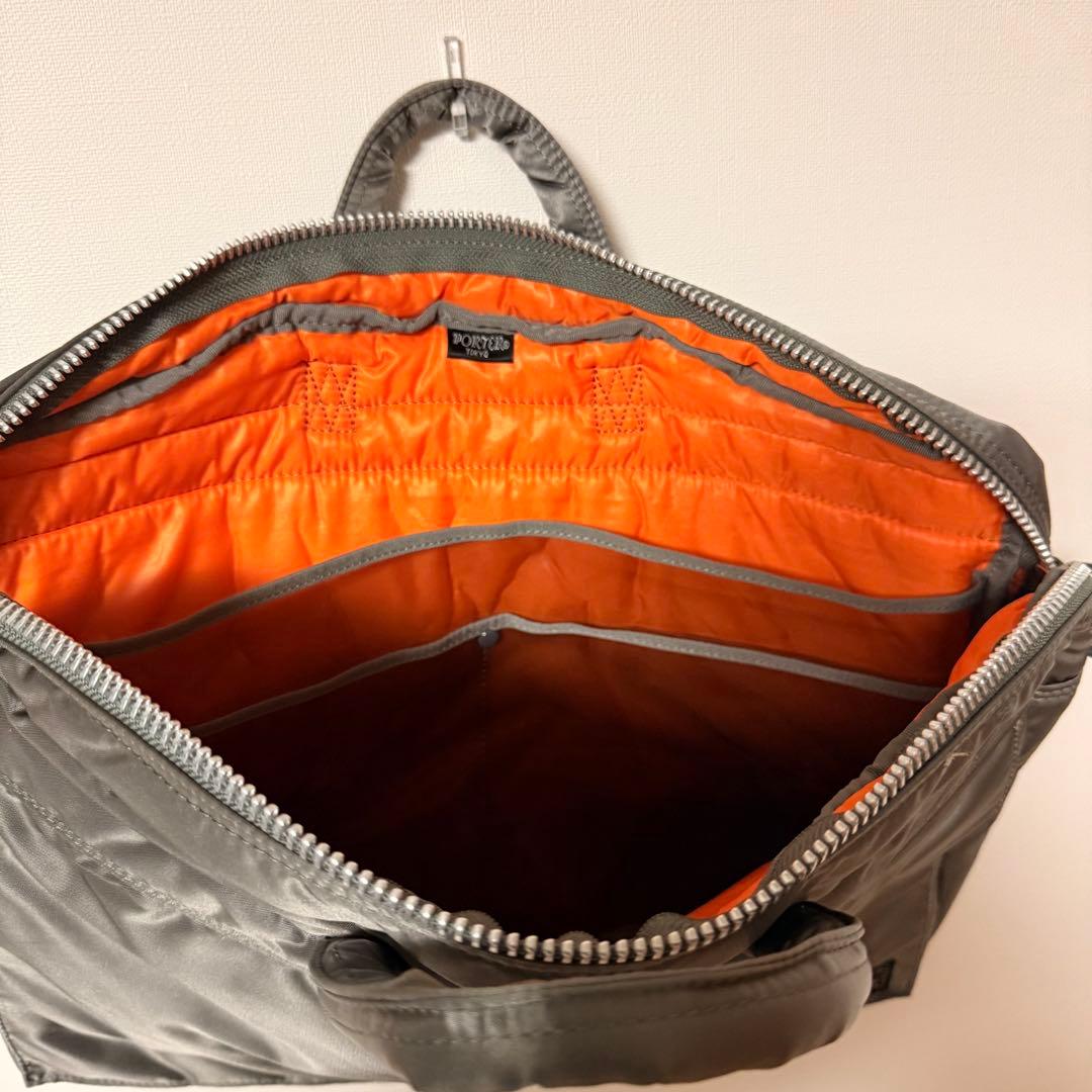 ポーター　タンカー2wayブリーフ　グレー