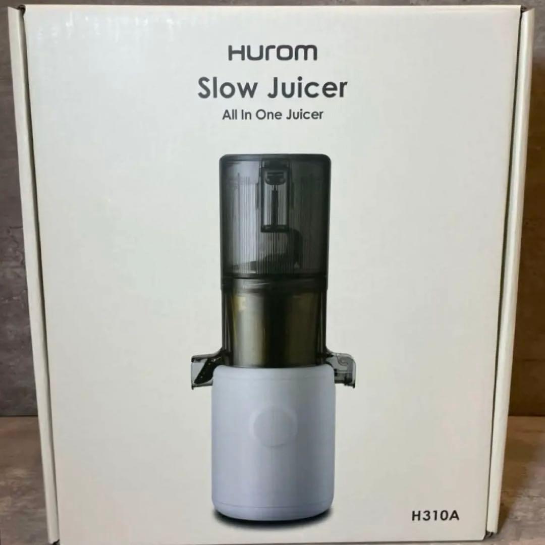 【新品未使用】 ヒューロム スロージューサー H310Aホワイト