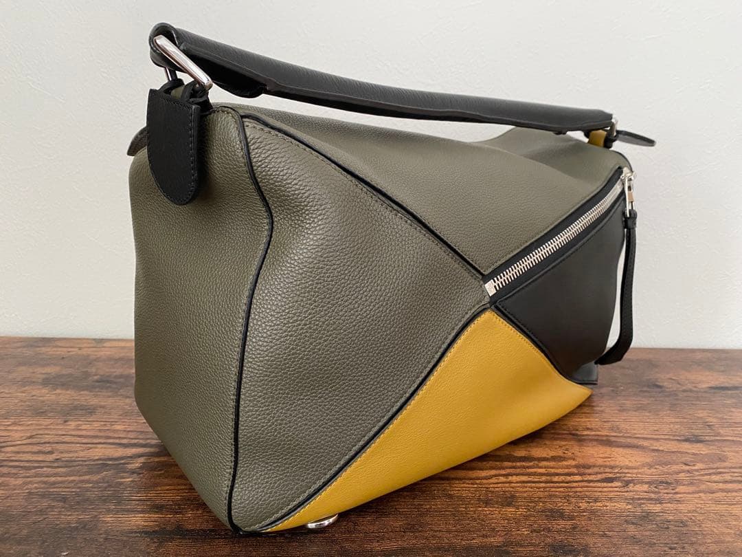 LOEWE PUZZLE パズルバッグ ラージ ハンドバッグ 極美品