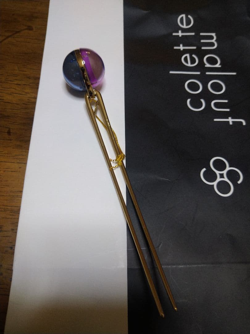 コレットマルーフ　ジェモロジーオーブヘアピン