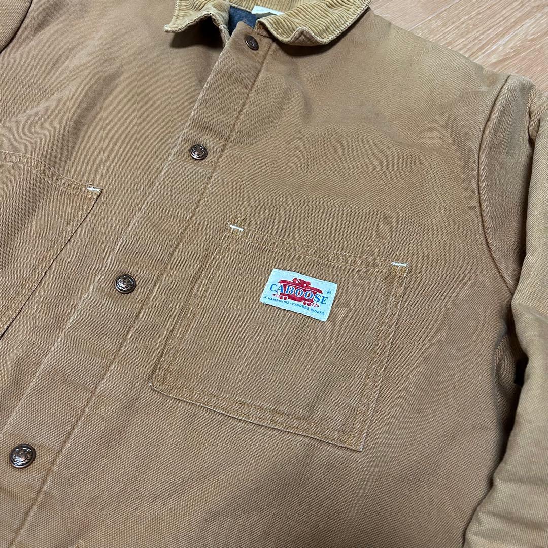 70s〜 USA製 CABOOSE カブース ダック地 ワークジャケット 44