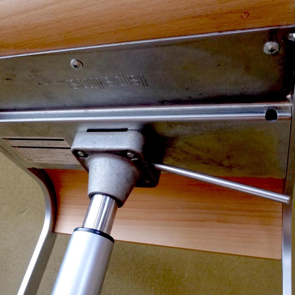 カウンターチェア Lapalma ADAL LEM オーク メタル 回転椅子