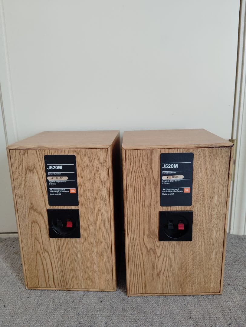 JBL J520m ペア　完動美品