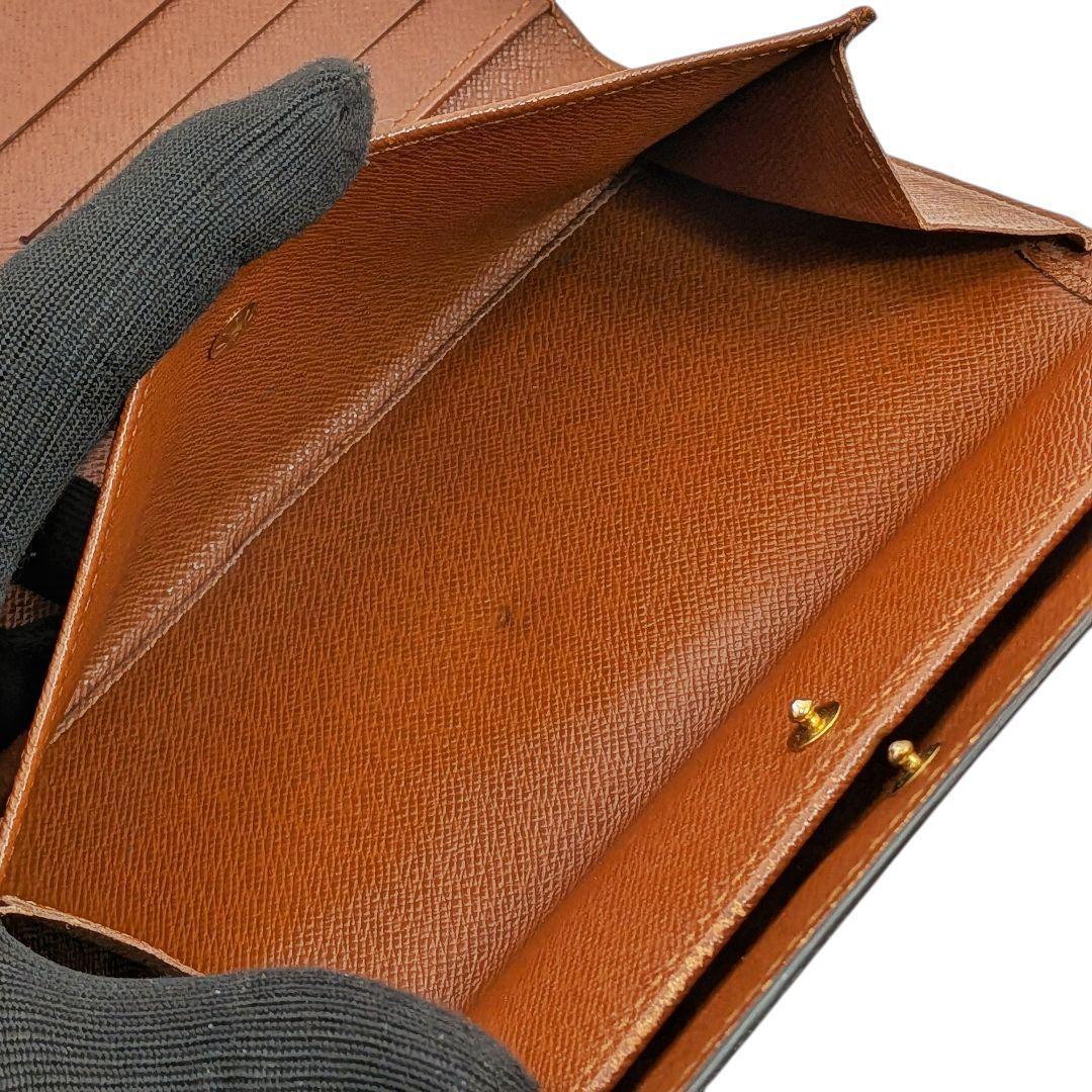 美品 ルイヴィトン モノグラム ポルトトレゾール インターナショナル 969