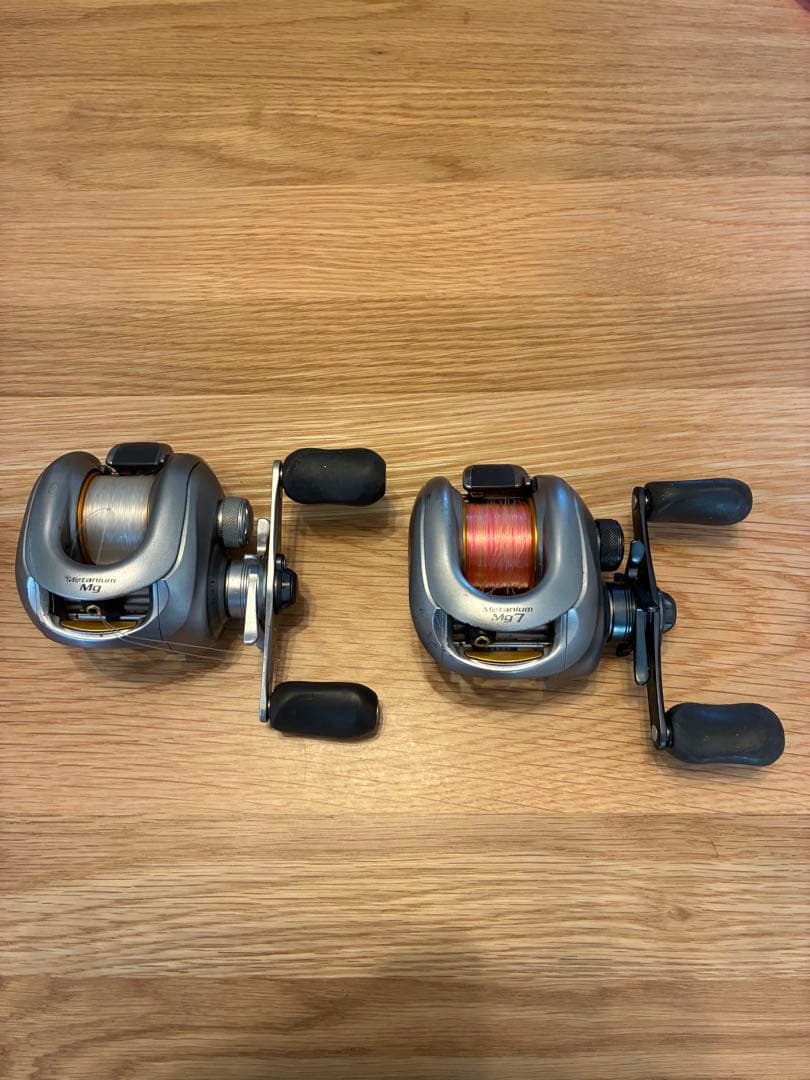 【値下げしました】Shimano 【2個セット】メタニウムMg7 左ハンドル