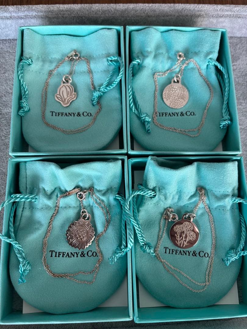 名古屋ウィメンズマラソン完走賞 ティファニーネックレス4点