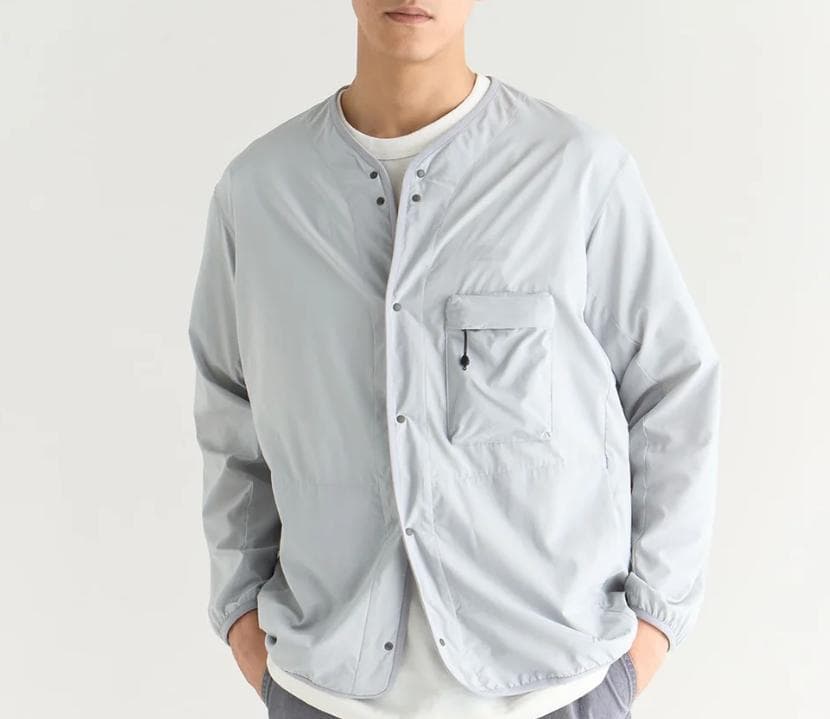 新品　25年春夏 NANGAナンガ　PLC エクスカーションカーディガン　黒　M