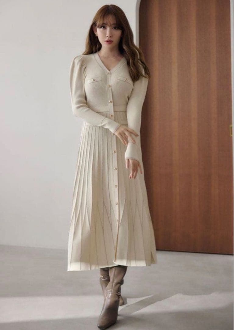 ワンピース herlipto SuiteRoomKnitLongDress