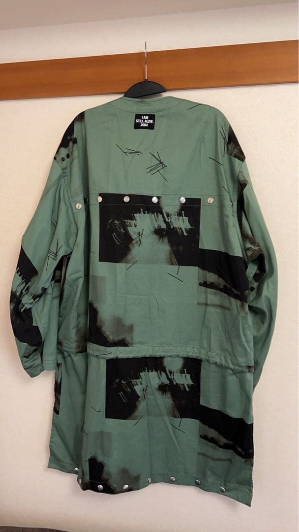 ALMOST BLACK ミリタリージャケット グリーン・ブラック迷彩　サイズ2