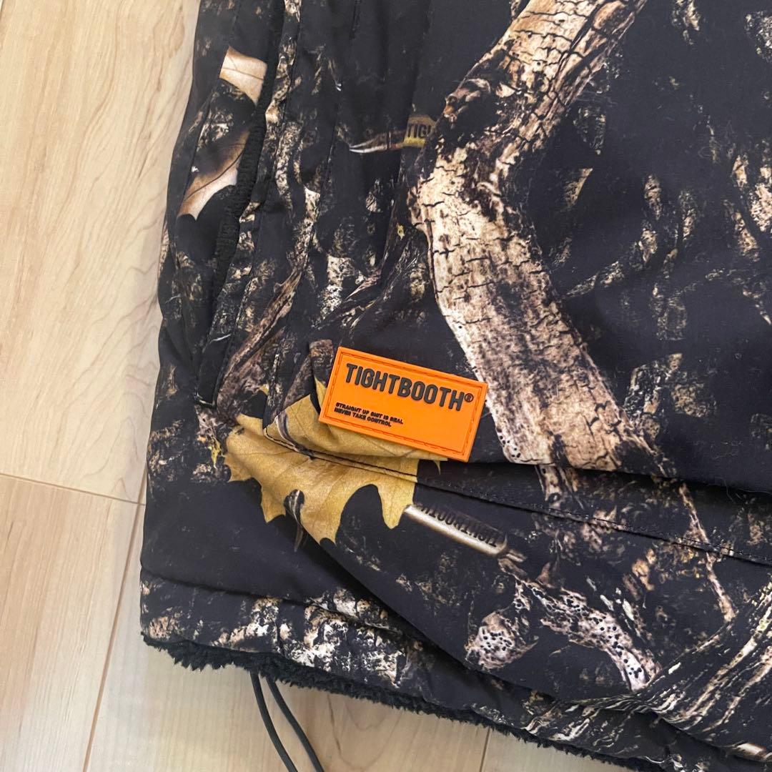 ジャケット・アウター TIGHTBOOTH BULLET CAMO REVERS IBLE VEST
