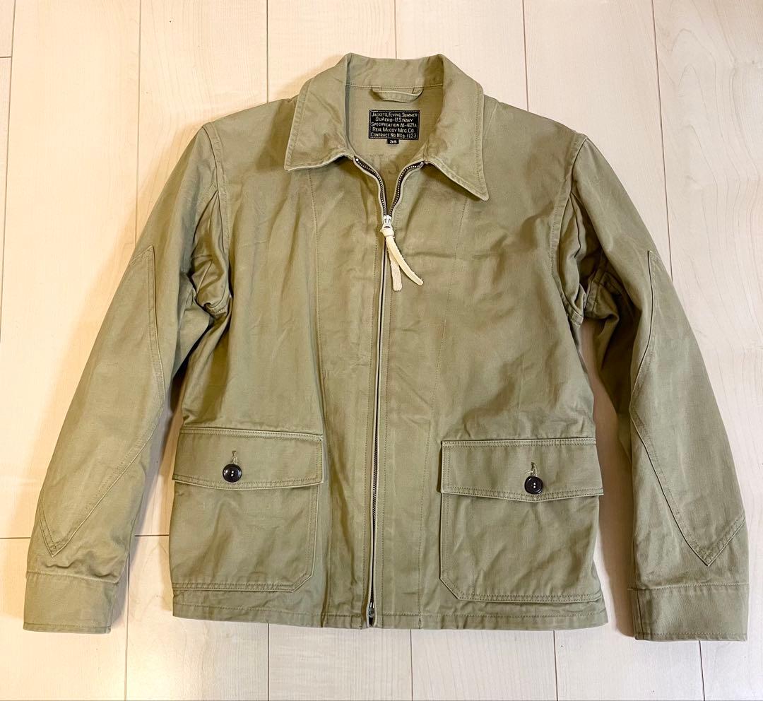 REAL MCCOYS M-421 ヘリクルージャケット
