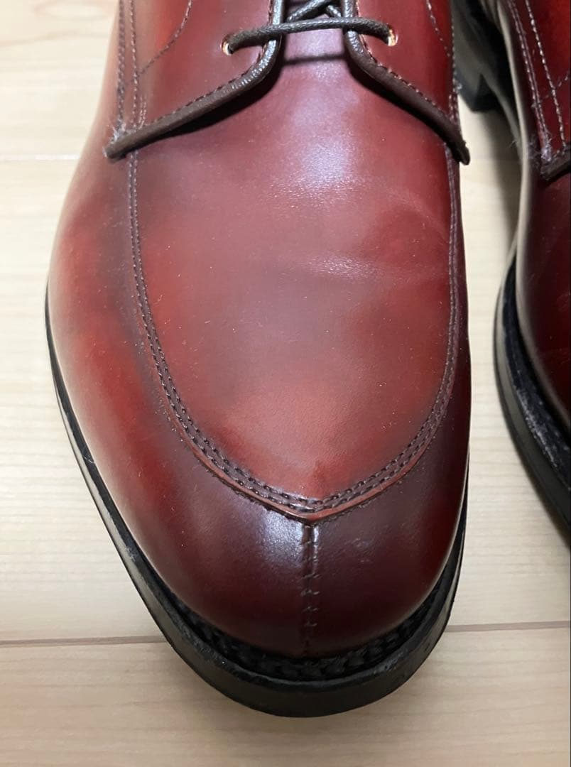 REGAL リーガル Uチップ 06CR ワインレッド スノーソール24.5cm