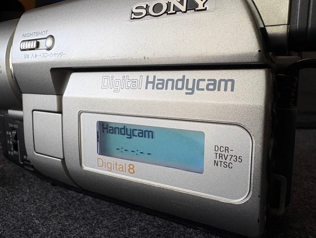 SONY DCR-TRV735 デジタル8 ビデオカメラ本体
