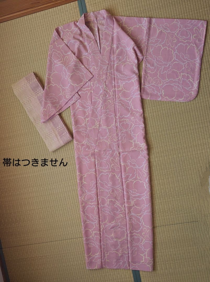 古今 セオアルファ浴衣 ピンク系