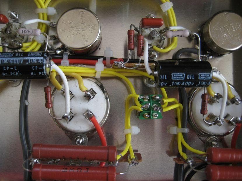 真空管アンプ４５・２Ａ３兼用シングル・アンプ / 出力管は２Ａ３付（自作品）