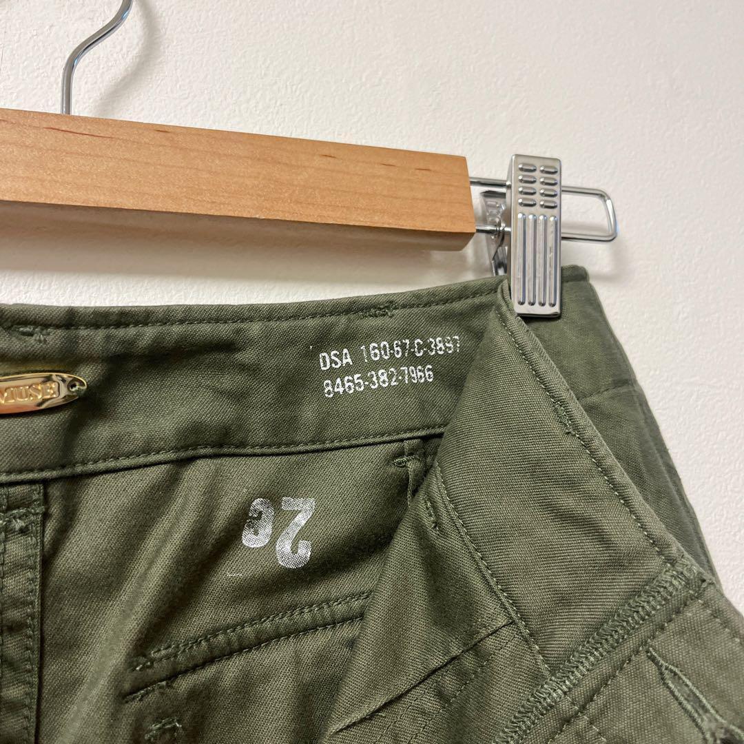 MUSE ドゥーズィエムクラス　ベイカーパンツ　レディース　36　カーキ　緑