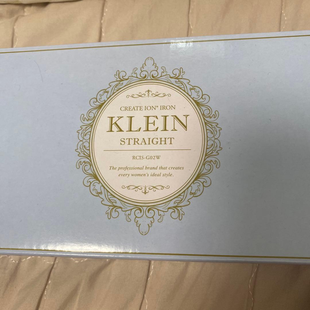 ヘアアイロン CREATE ION  STRAIGHT RGIS-G02W