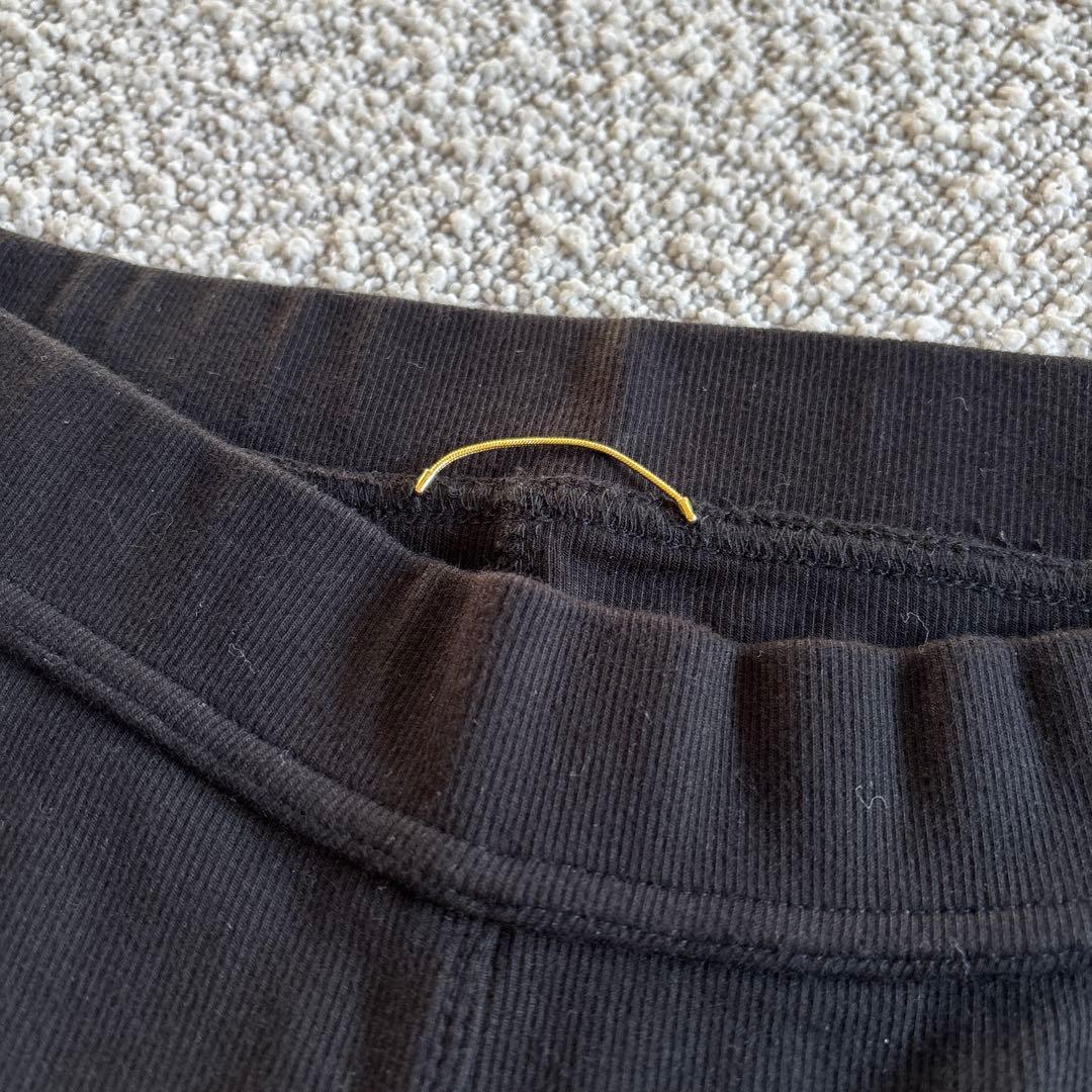 ドゥーズィエムクラス　ブラック スパッツ