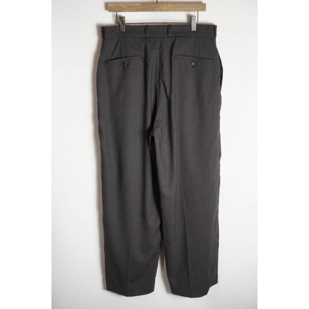 blurhmsブラームス Washed Wool Voile Trousers