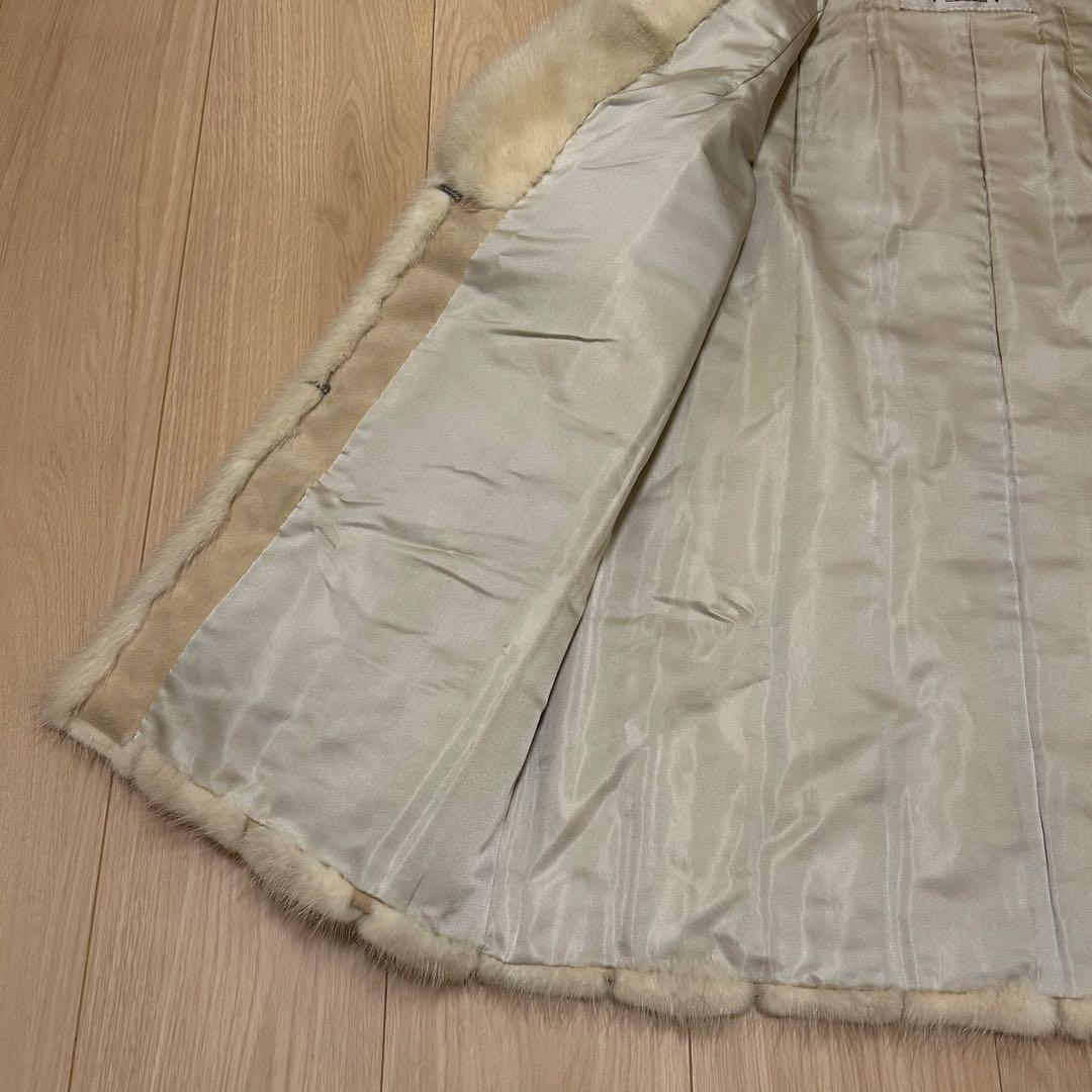 【レア品】高級毛皮Nakamura Fur 大きいサイズ サファイアミンク R