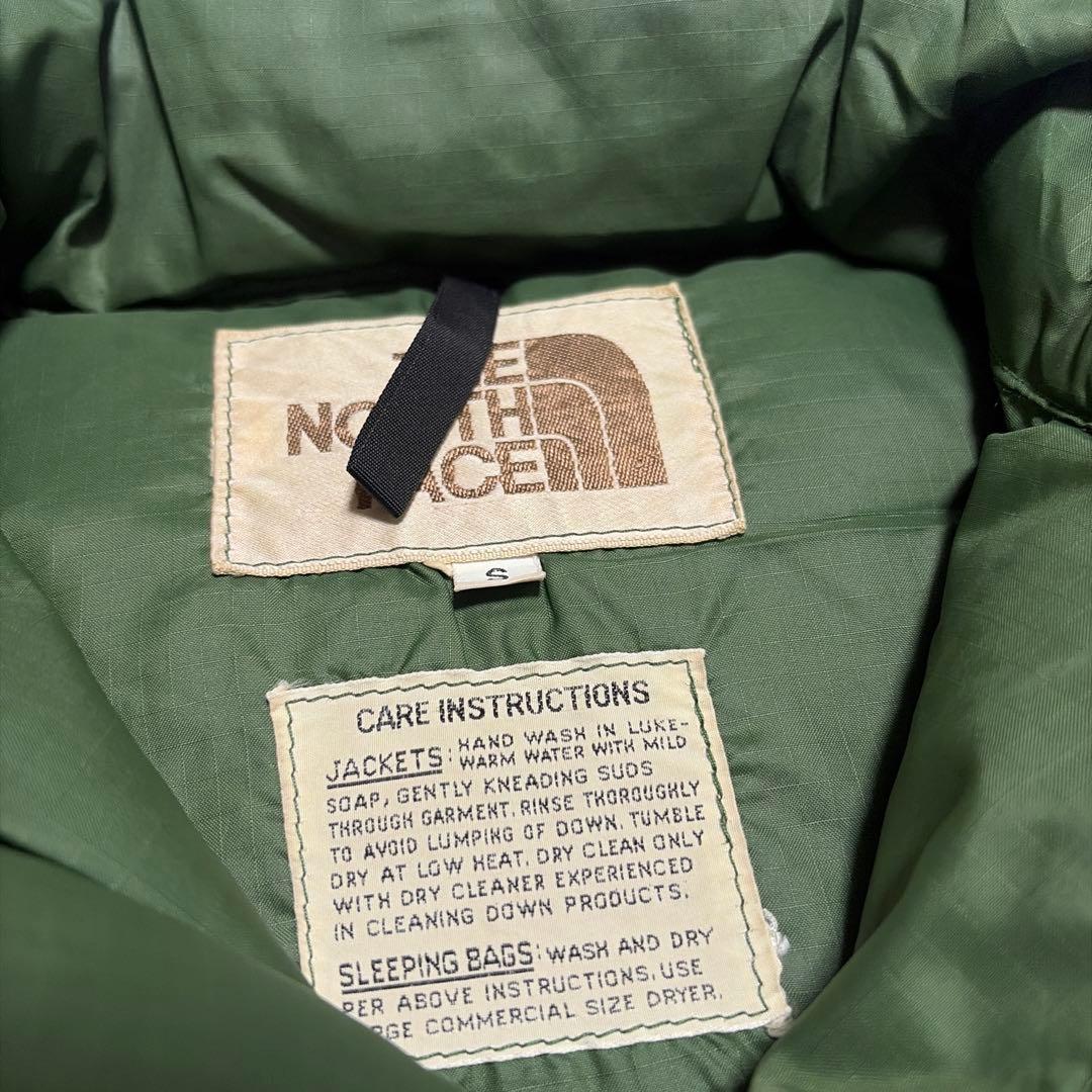 v*着様 70s 茶タグ THE NORTH FACE Down Vest