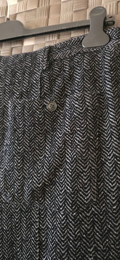 Monty GIORGIO ARMANI 最高級ブラックレーベル 黒パンツ