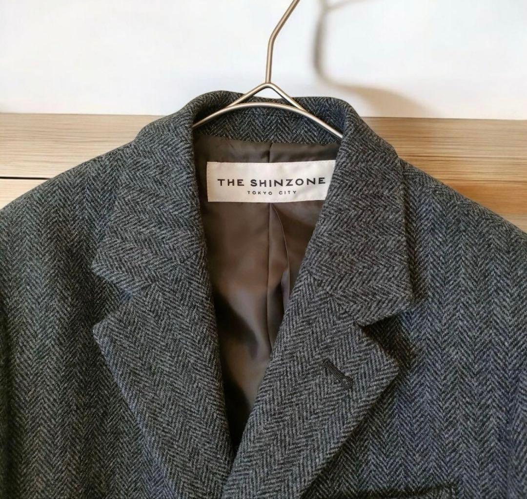 【新品未使用】THE SHINZONE/シンゾーン ヘリンボーンジャケット36