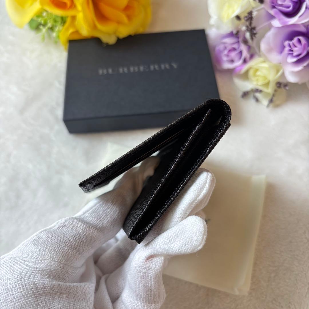 未使用✨　Burberry バーバリー　名刺入れ　パスケース　サフィアーノ