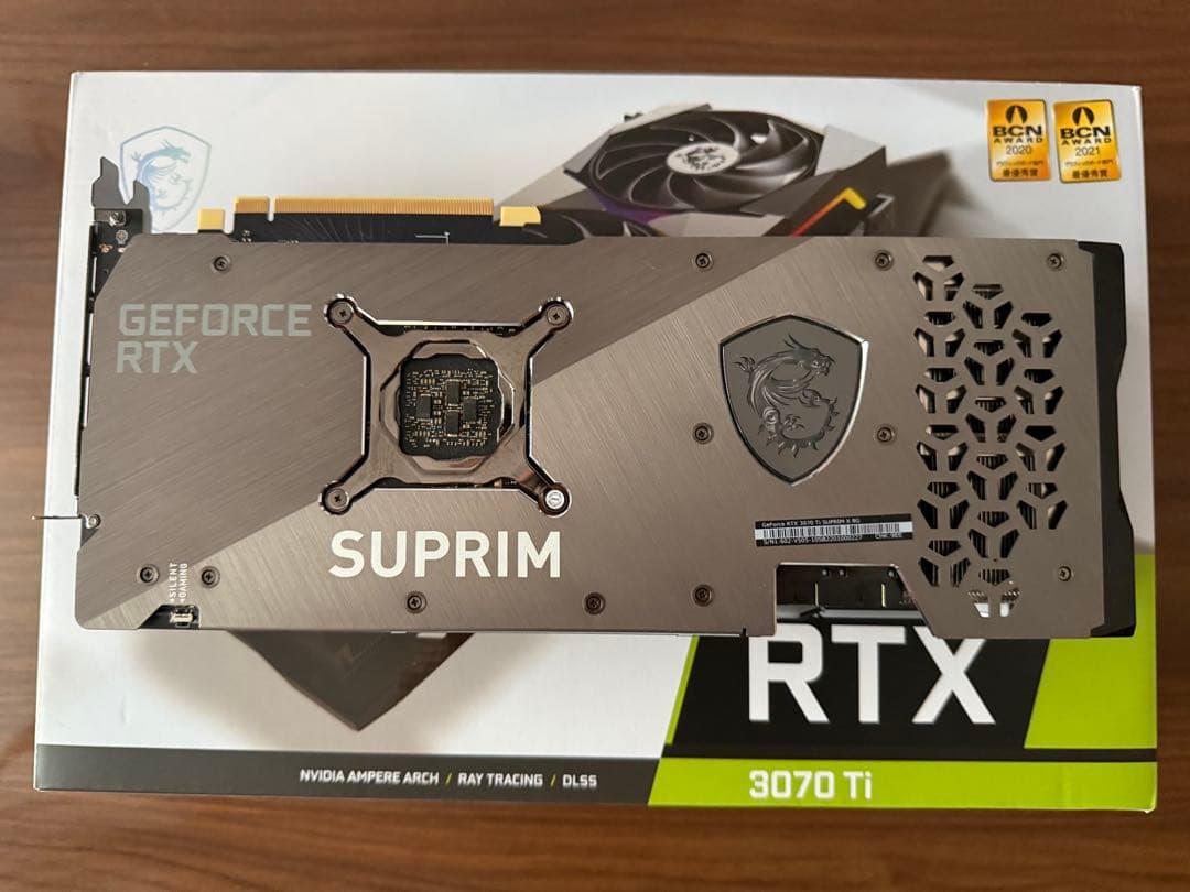 グラフィックボード・グラボ・ビデオカード MSI GeForce RTX 3070 Ti SUPRIM X