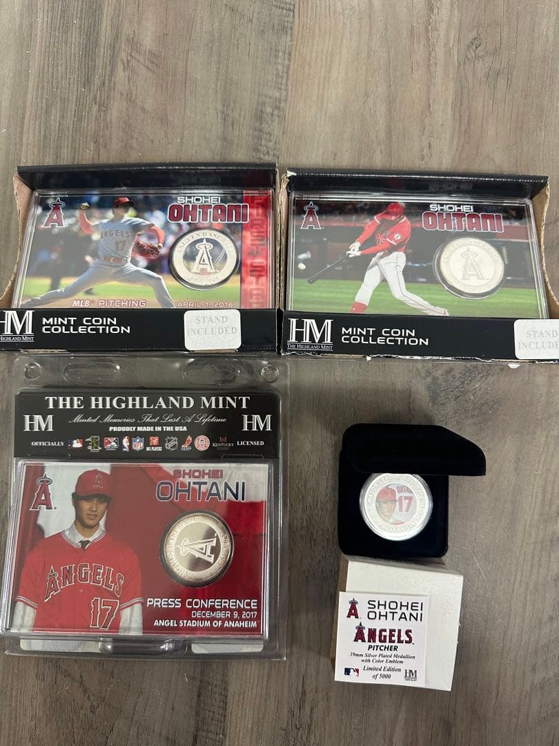 未開封！Shohei Ohtani ミントコレクション 4点セット
