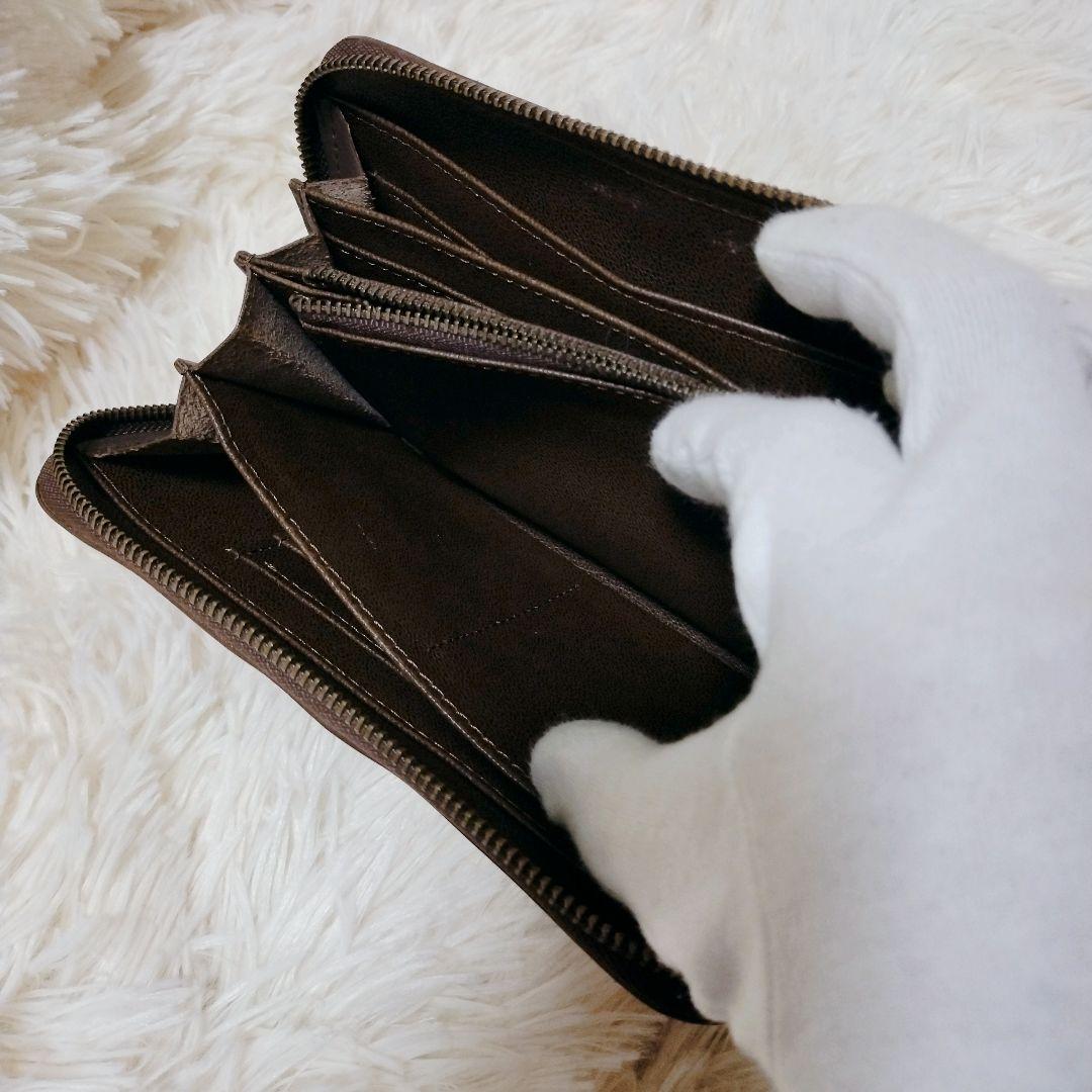 わちふぃーるど ダヤン 手染め ラウンド 財布 タシルの街角