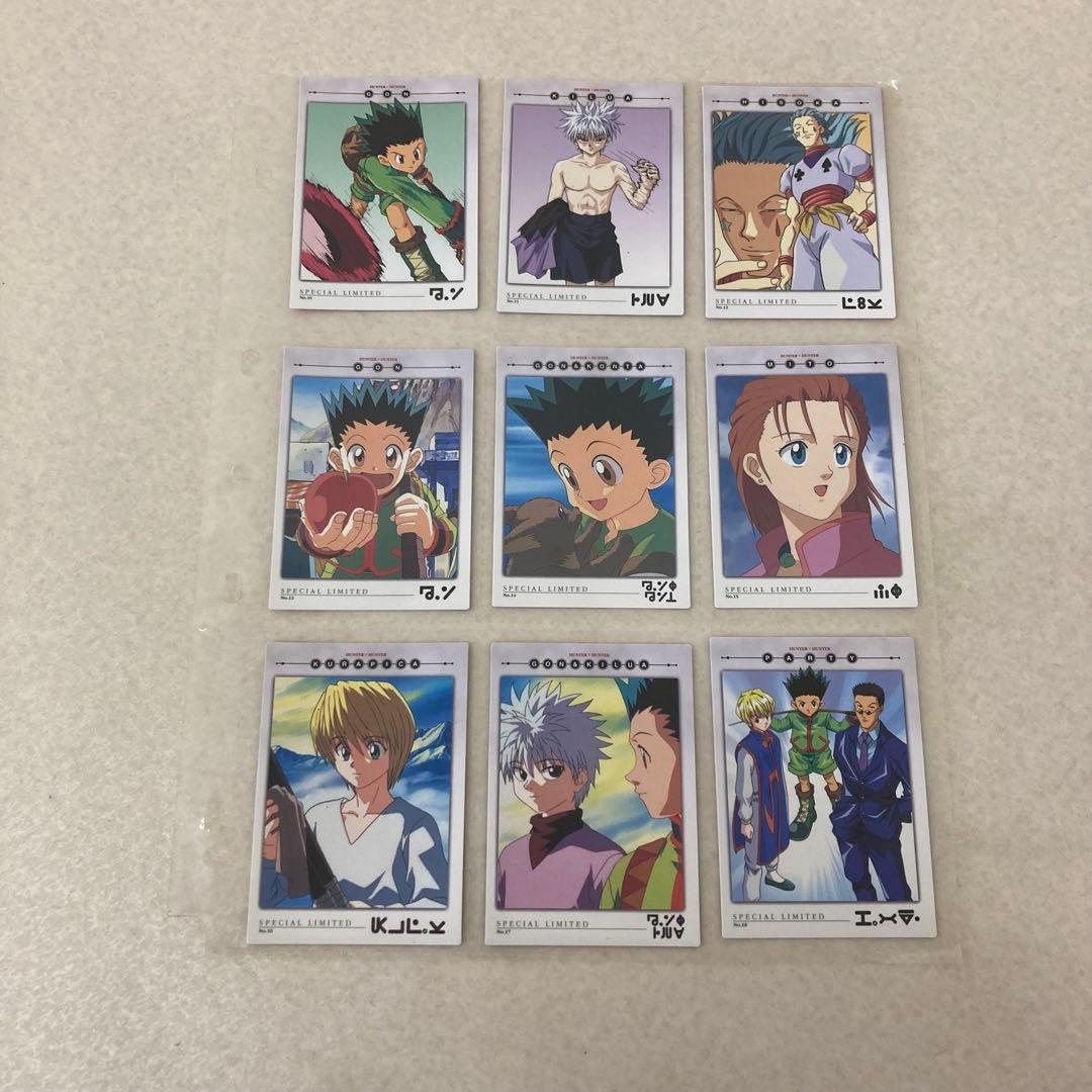 希少！ HUNTER×HUNTERカードダスマスターズ 初版 9枚セット