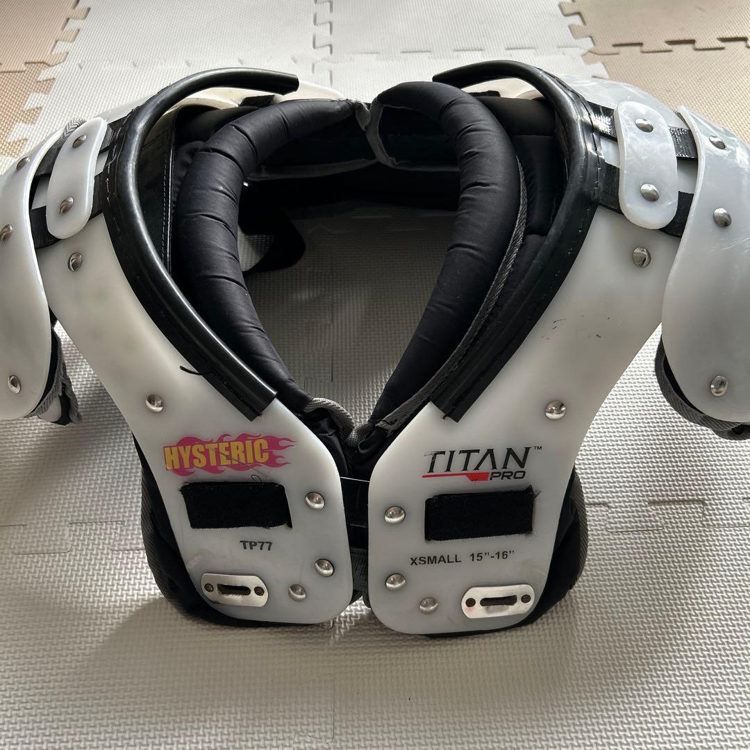 値下げHYSTERIC TITAN PRO XS ショルダーパッド